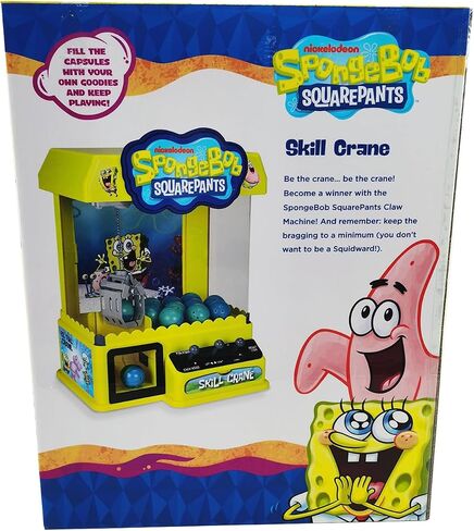 Well Played Spongebob Squarepants Skill Crane Game Toys - Fun Classic Arcade Machine for Kids - Ages 6+ in Saudi Arabia