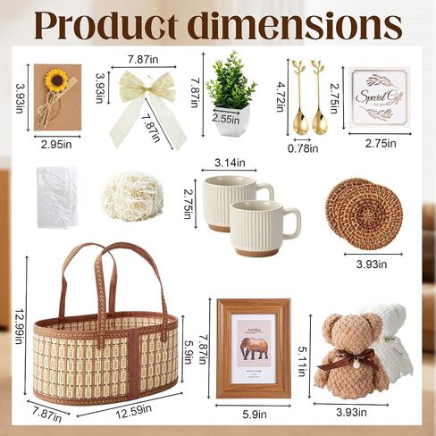 House Warming Gifts Baskets New Home New Home Gifts Ideas Housewarming Gift Closing Gift for Home Buyers House Warming Basket with Mugs Cutting in Kuwait