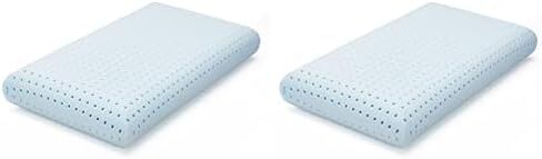 WEEKENDER Gel Memory Foam Pillow - Standard Size - 1-Pack - Medium Plush Feel - Neck & Shoulder Support - For Back, Side, & Stomach Sleepers - Home, Hotel, & Hospital Essentials in Kuwait