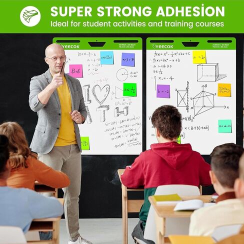 YEECOK Super Sticky Easel Pad, 25 x 30 Inches, 10 Pads, 30 Sheets/Pad in Saudi Arabia