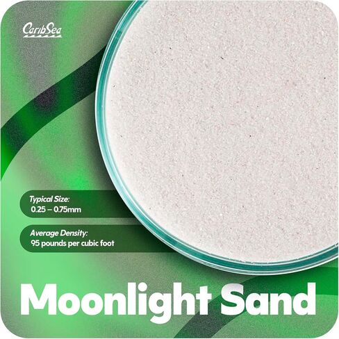 Carib Sea ACS05820 Super Natural Moonlight Sand for Aquarium, 5-Pound in Saudi Arabia