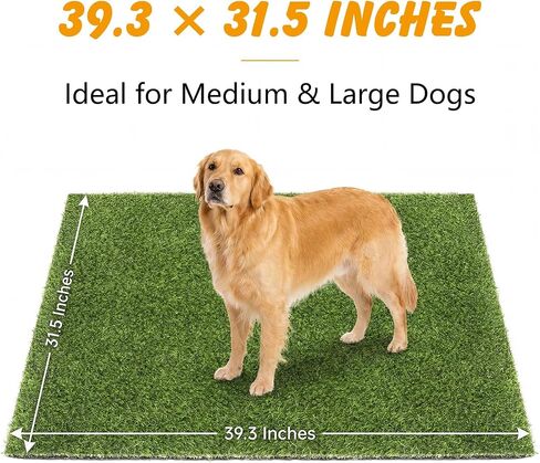 Ondware Grass Pee Pads for Dogs Potty 39.3×31.5 Inches Fake Grass Pee Pad in Saudi Arabia