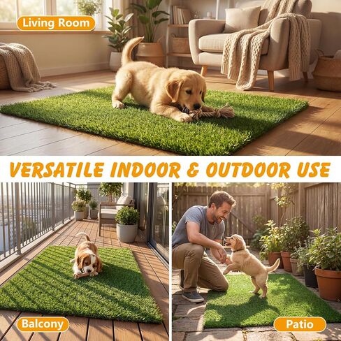 Ondware Grass Pee Pads for Dogs Potty 39.3×31.5 Inches Fake Grass Pee Pad in Saudi Arabia