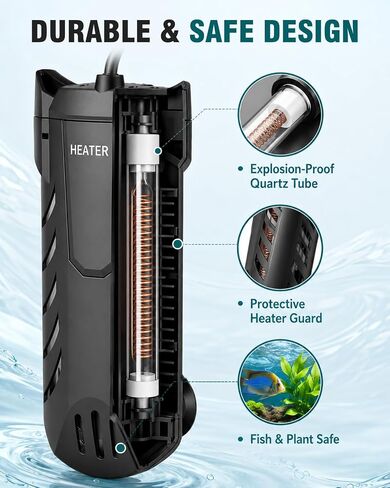 300W Aquarium Heater, Fish Tank Heater, Submersible Heater For Fish Tank in Kuwait