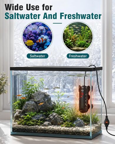 300W Aquarium Heater, Fish Tank Heater, Submersible Heater For Fish Tank in Kuwait