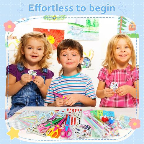 SICOHOME Scrapbook Supplies Scrapbook Kit, DIY Junk Journaling Supplies Kit in Kuwait