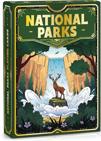 Playing Cards, National Park Themed Playing Cards, Deck of Cards in Kuwait