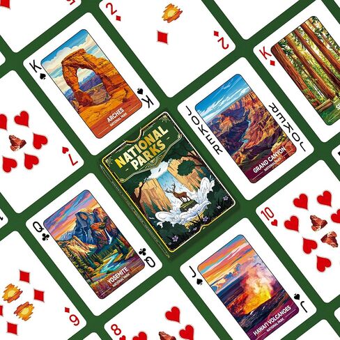 Playing Cards, National Park Themed Playing Cards, Deck of Cards in Kuwait