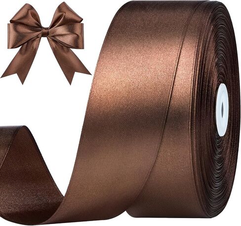 Red Satin Ribbon, 1-1/2 Inches, 100 Yards in Kuwait