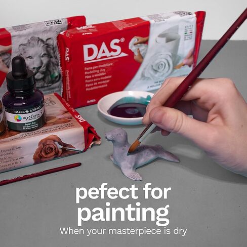 DAS Air-Hardening Modeling Clay, Block, Terra Cotta Color (387100), 1.1 Pound (1-Pack) in Kuwait