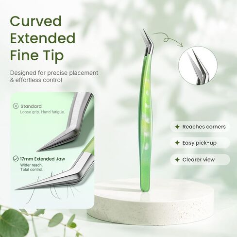 Craft Tweezers, Precision Tweezers for Stickers with Resin Finish in Kuwait