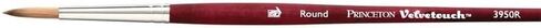 Princeton Velvetouch Long Round Brush, Synthetic, Short Handle, Size 2, 1 Count in Saudi Arabia