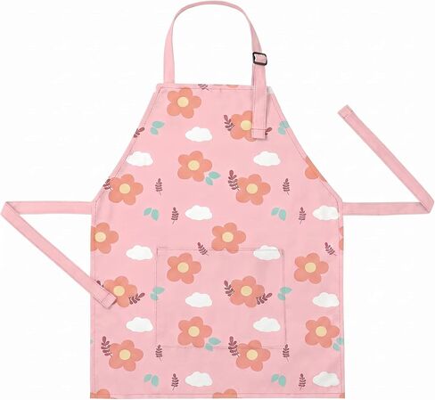Kids Apron for Cooking, Toddler Apron with Pocket, Girls Boys Apron in Kuwait