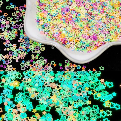 Glow in The Dark Glitter Star Glitter Glow in the Dark Stars in Saudi Arabia
