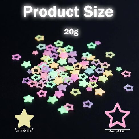 Glow in The Dark Glitter Star Glitter Glow in the Dark Stars in Saudi Arabia