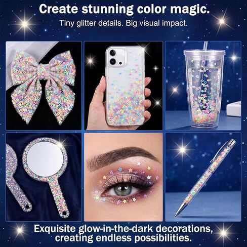 Glow in The Dark Glitter Star Glitter Glow in the Dark Stars in Saudi Arabia