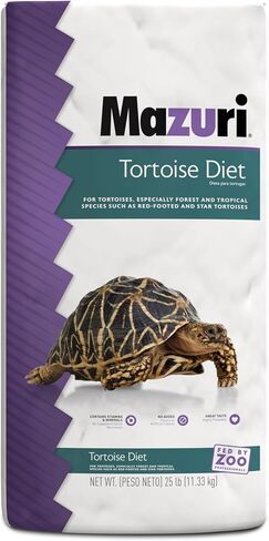 Mazuri | Tortoise Diet | 25 Pound (25 lb.) Bag in Kuwait