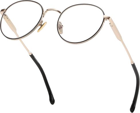 EYECEDAR 5-Pack Reading Glasses for Men Metal Frame Spring Hinges Include a pair of Blue Light Blocking Computer Readers Eyeglasses 2.50 in Kuwait
