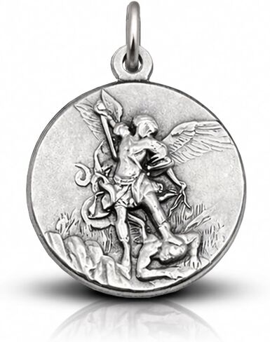 SAINT MICHAEL THE ARCHANGEL MEDAL - THE PATRON SAINTS MEDALS- 100% MADE IN ITALY in Kuwait