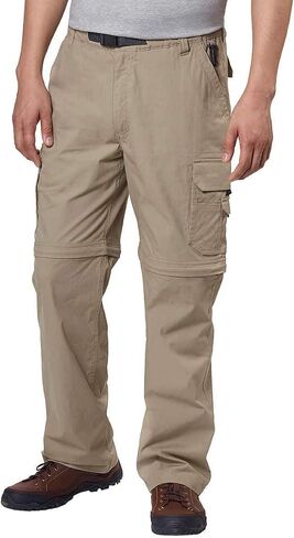Mens Convertible Lightweight Comfort Stretch Cargo Pants or Shorts in Kuwait