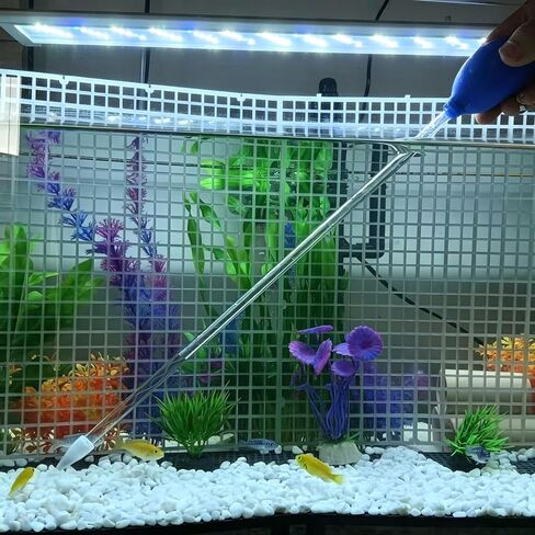 Coral Feeder with Extra-Long 18.5" Tube – Durable Leak-Proof Bulb, Easy-Clean Aquarium Pipette for Target Feeding Corals and Fish in Kuwait