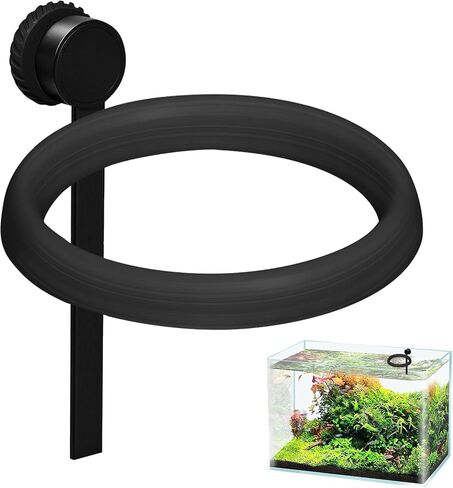 Magnetic Fish Feeding Ring, Automatic Turtle Feeder for Aquarium Floating Aquarium Feeder Self-Adjusting to Water Level, Feeding Ring for Fish Tank Aquarium, for Betta Goldfish Guppy Turtle in Kuwait
