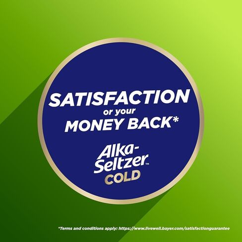 Alka-Seltzer Plus Maximum Strength Power Max Sinus, Allergy and Cough Medicine for Adults and Children 12 Years and Older - Relieves Symptoms from Allergies, Colds or Hay Fever, 24 Count in Kuwait