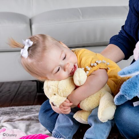 Kids Preferred Disney Baby Winnie the Pooh and Friends Stuffed Animal with Jingle and Crinkle, Pooh 12" in Kuwait