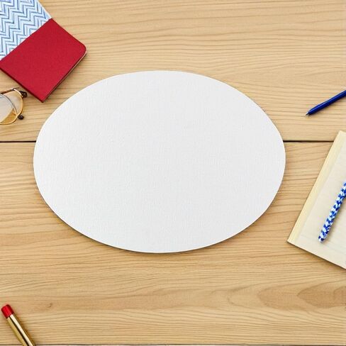 2pcs Oval Cotton Painting Canvas Boards for Oil and Acrylic in Saudi Arabia