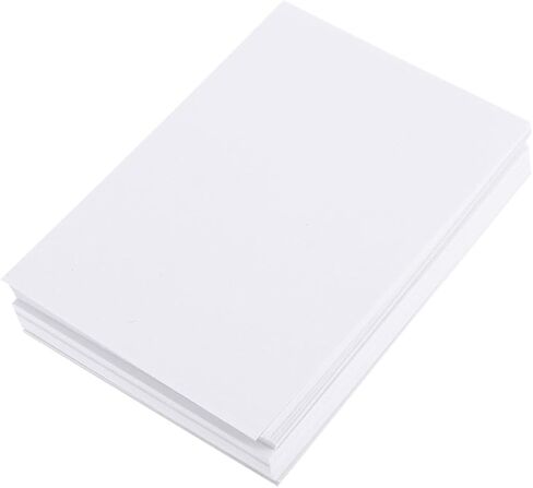100 Sheet Canvas Paper for Painting, A5 White Drawing Sheets in Kuwait