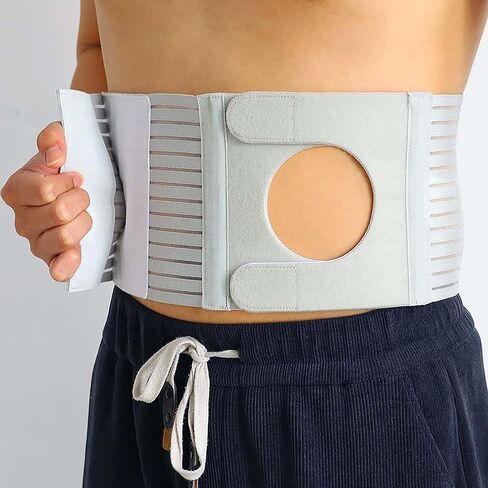 FIRRKEP Ostomy Belt, Adjustable Stoma Support Belt Portable Ileostomy Colostomy Belt,Universal Ostomy Belt Helps Protection Ostomy Bag in Kuwait