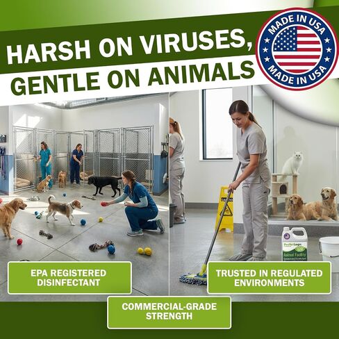 ProVetLogic Animal Facility Disinfectant Cleaner & Deodorizer (Concentrated) - 0.5 Gallon in Kuwait