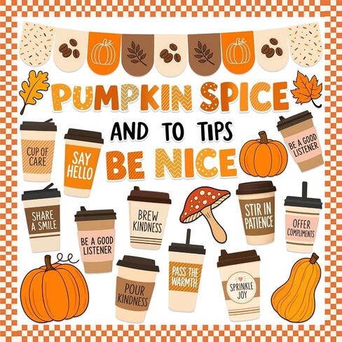 50Pcs Fall Bulletin Board Decorations Set in Kuwait