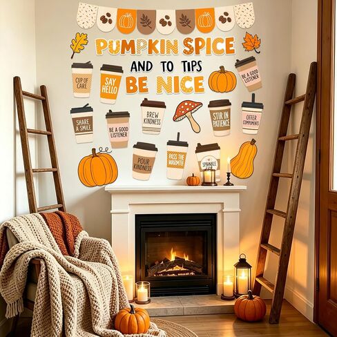 50Pcs Fall Bulletin Board Decorations Set in Kuwait