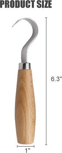 Wood Hook Knife Carving Tool for Carving Spoons Bowls Cups Crooked for Professional Spoon Carvers and Beginners in Saudi Arabia
