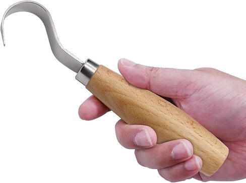 Wood Hook Knife Carving Tool for Carving Spoons Bowls Cups Crooked for Professional Spoon Carvers and Beginners in Saudi Arabia