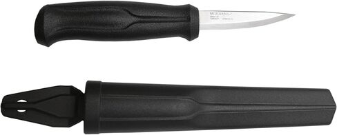 Morakniv Woodcarving Basic Sandvik Stainless Steel Wood Carving Knife With Sheath, 3 Inch in Kuwait