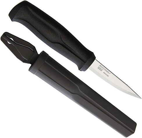 Morakniv Woodcarving Basic Sandvik Stainless Steel Wood Carving Knife With Sheath, 3 Inch in Kuwait