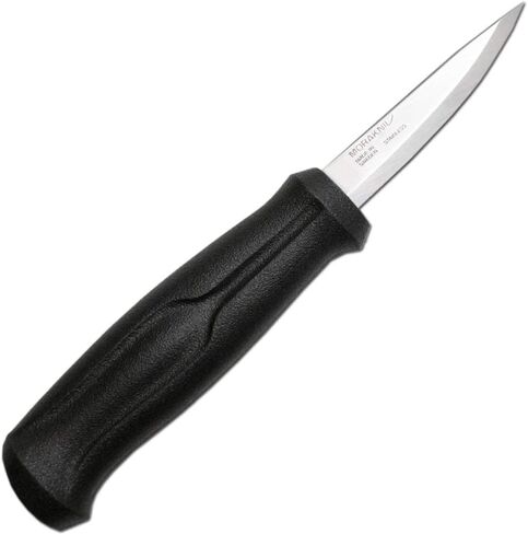 Morakniv Woodcarving Basic Sandvik Stainless Steel Wood Carving Knife With Sheath, 3 Inch in Kuwait