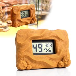 Magnetic Reptile Thermometer and Humidity Gauge，Rock in Saudi Arabia