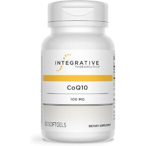 Integrative Therapeutics - CoQ10 (100mg) Coenzyme Q10 (Ubiquinone) Supplement - Supports Cardiovascular & Brain Health* - 60 Softgels in Saudi Arabia