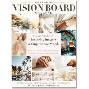 GIFTSFARM Vision Board Book Magazines for Women, Vision Board Supplies, Scrapbook & Journaling Kit, Crafts for Adults, Junk Journal Supplies, Aesthetic Magazine in Kuwait