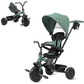 QPlay Baby Tricycle Ages 10 Months-6 Years,Kids Tricycle Push Trike in Kuwait