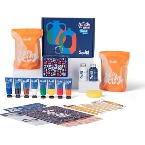 Sculpd Pottery Kit, Air Dry Clay Kit for Adults & Beginners with Tools in Kuwait