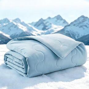 gogobunny Premium Cooling Blanket for Medium Large Dogs, Cool-to-Touch Washable Mat for Couch Bed Car Q-MAX>0.53, Grey, 40x50 in Kuwait