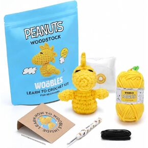 The Woobles Woodstock Snoopy Crochet Kit for Beginners in Kuwait