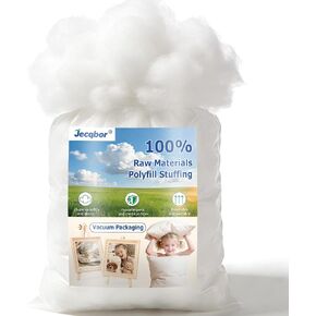 Jecqbor Polyfill Stuffing for Stuffed Animals, 3.5oz Soft Fiber Fill Stuffing in Kuwait