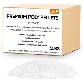 5LB Poly pellets Weighted Stuffing Beads for Stuffed Animals in Saudi Arabia