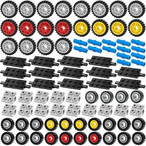 Wheels and Axles Sets Tires Building Blocks Classic Car Parts Accessories in Kuwait