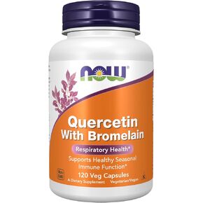 NOW Foods - Quercetin with Bromelain - 120 Vegetable Capsule(s) in Saudi Arabia